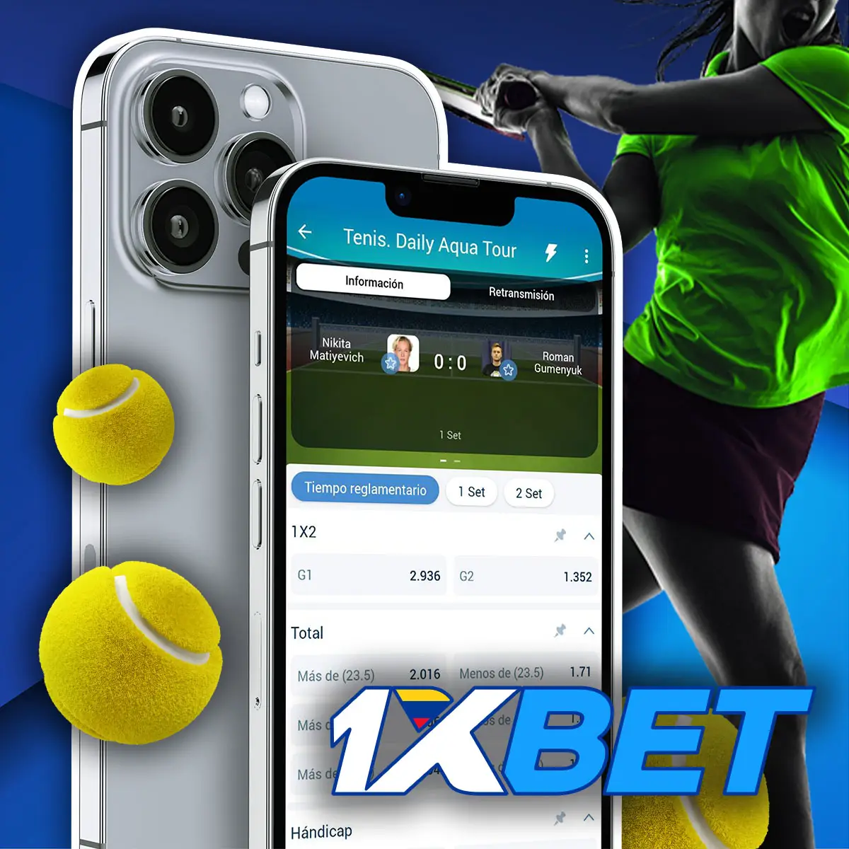 ¿Cómo instalar la aplicación móvil 1xBet para apuestas de tenis?